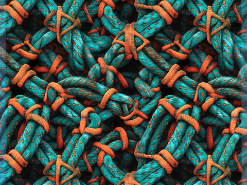 Fishing Net Seamless Texture CG Textures