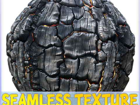 Charcoal Wood Seamless Texture CG Dokuları