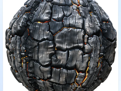 Charcoal Wood Seamless Texture CG Textures