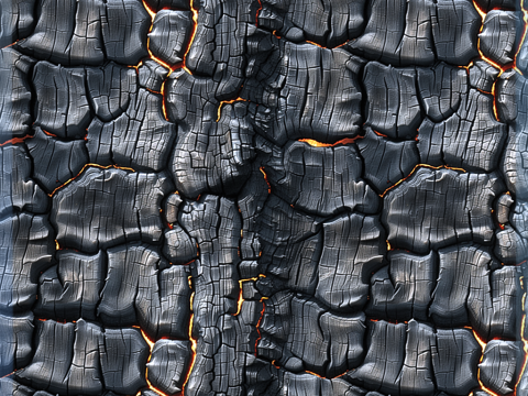 Charcoal Wood Seamless Texture CG Textures