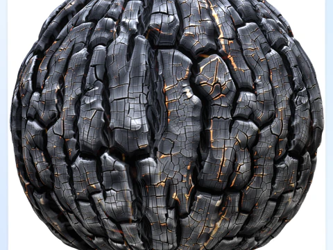 Charcoal Wood Seamless Texture CG Textures
