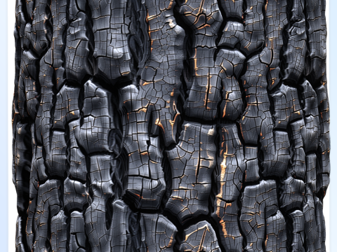 Charcoal Wood Seamless Texture CG Tekstury