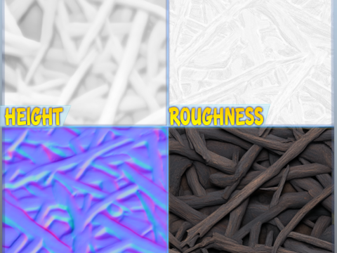 Debris Seamless Texture CG 纹理
