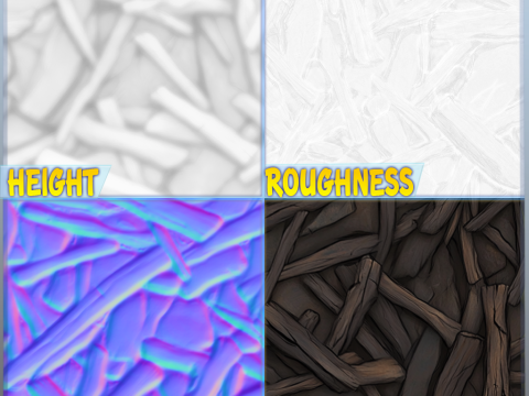 Debris Seamless Texture CG Textures