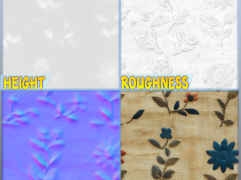 Fabric Seamless Texture Tekstur CG