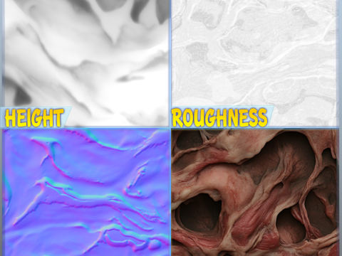 Organic Seamless Texture CG Текстуры