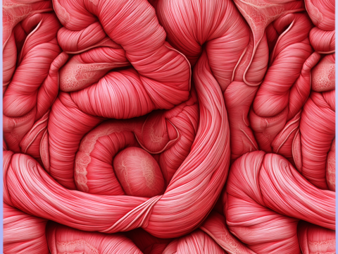 Intestine Seamless Texture CG Dokuları