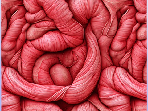 Intestine Seamless Texture CG Textures