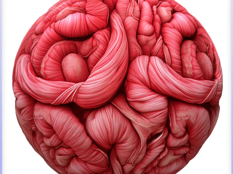 Intestine Seamless Texture CG Textures