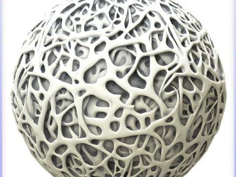 Struttura senza giunte dell'osso CG Textures