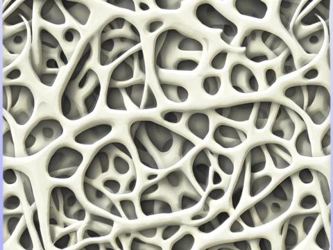 Struttura senza giunte dell'osso CG Textures