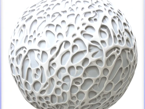 Textura &oacute;ssea sem costura Texturas CG