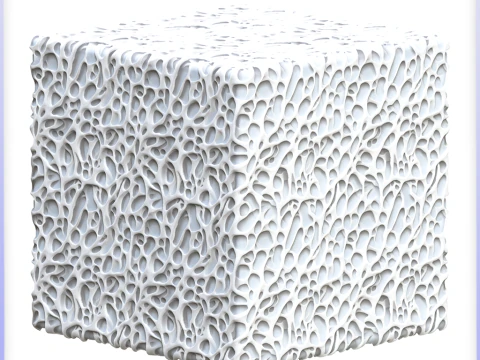 Textura &oacute;ssea sem costura Texturas CG