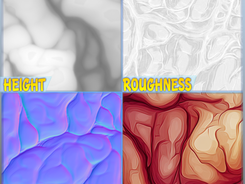 Cancer Seamless Texture CG Текстури