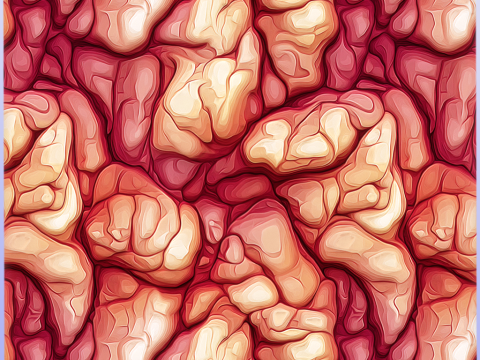 Cancer Seamless Texture CG Текстури