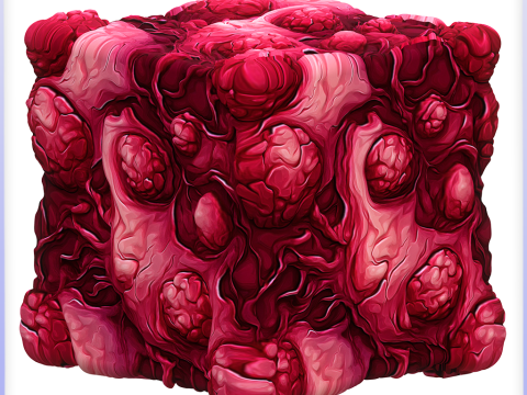Cancer Seamless Texture CG Texturen
