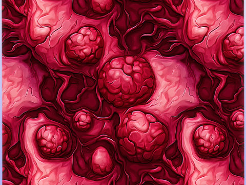 Cancer Seamless Texture CG Texturen