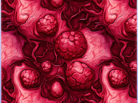 Cancer Seamless Texture CG Textures
