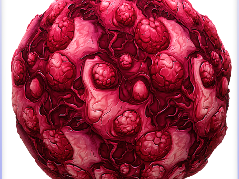Cancer Seamless Texture CG Texturen