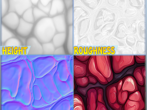 Organic Seamless Texture CG Textures