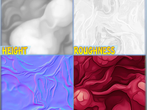 Organic Seamless Texture CG Textures