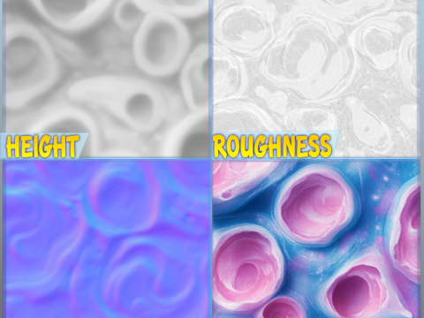 Organic Seamless Texture Texturas CG