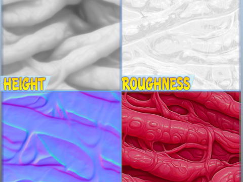 Organic Seamless Texture CG Текстури