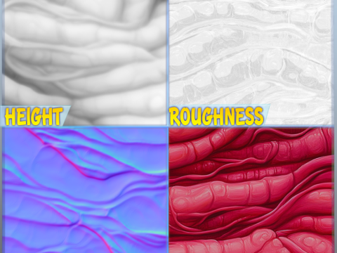 Organic Seamless Texture CG टेक्स्चर्स