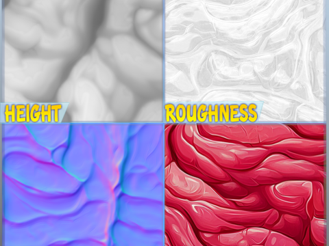 Organic Seamless Texture CG Textures