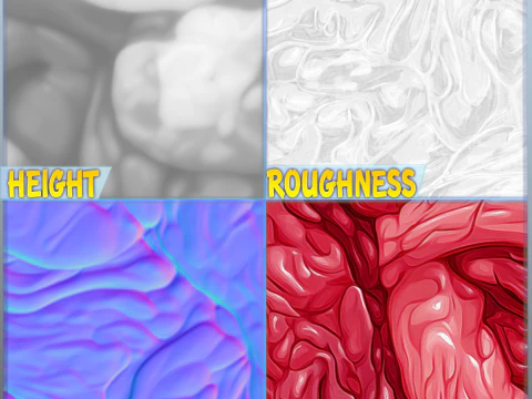 Organik Sorunsuz Doku CG Dokuları