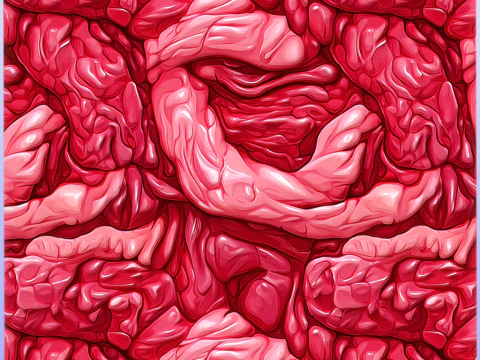 Organik Sorunsuz Doku CG Dokuları