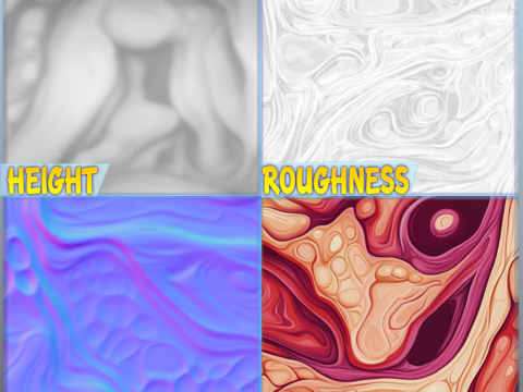 Organic Seamless Texture Texturas CG