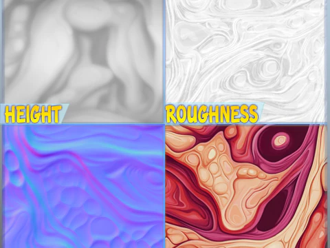 Organic Seamless Texture CG Textures