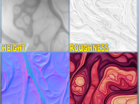 Organic Seamless Texture Tekstur CG