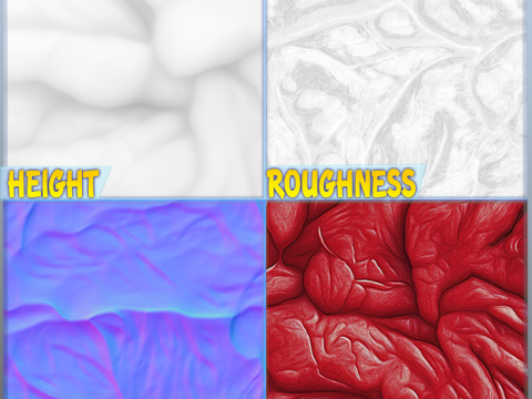 Organic Seamless Texture Tekstur CG