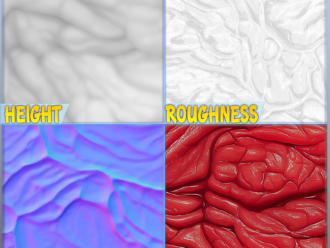 Organic Seamless Texture Texturas CG