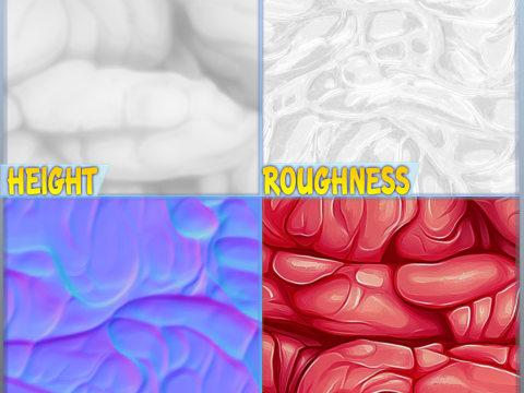 Organic Seamless Texture CG Textures