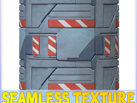 SciFi Seamless Texture CG テクスチャ