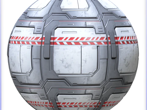 SciFi Seamless Texture CG Textures