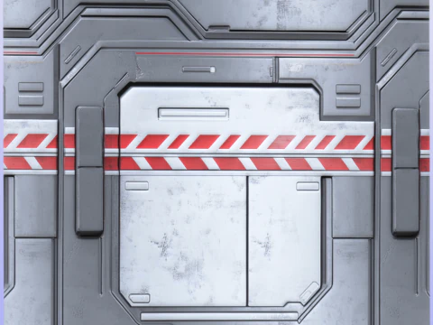 SciFi Seamless Texture CG Textures
