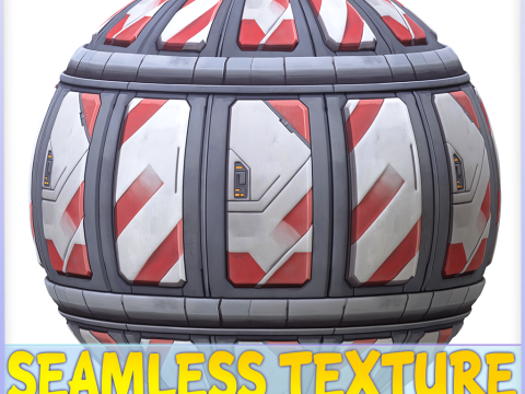 SciFi Seamless Texture CG テクスチャ