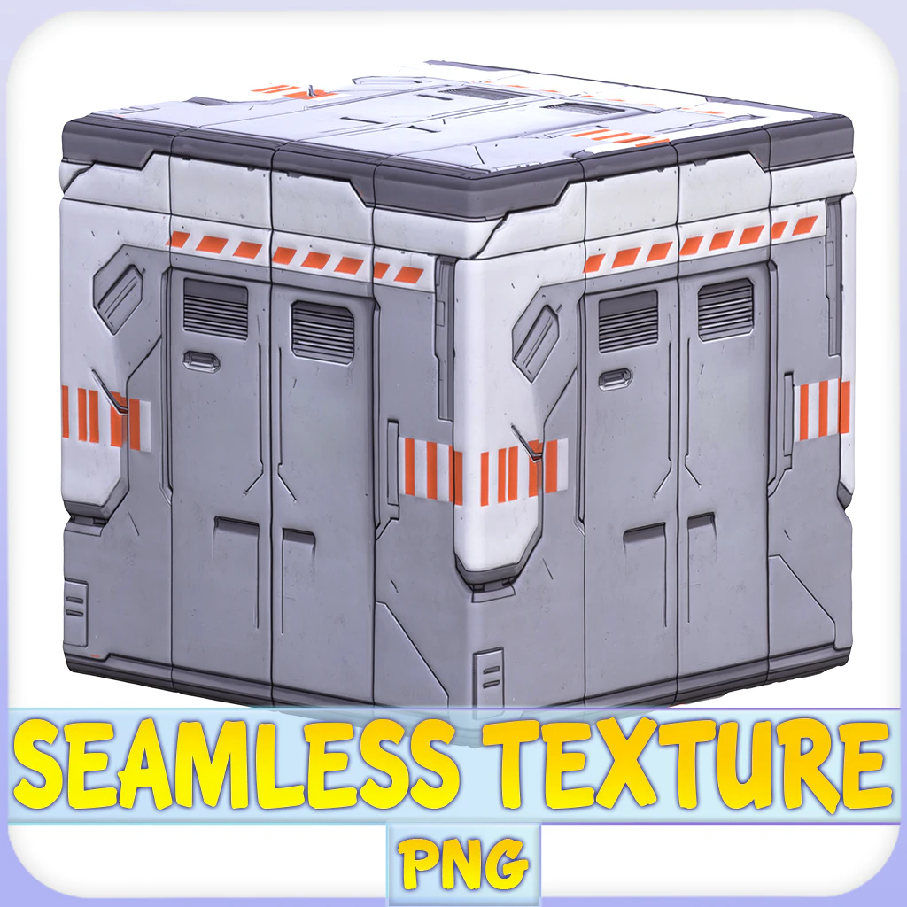 SciFi Seamless Texture CG Textures .c4d .max .obj .3ds .fbx .stl .blend 