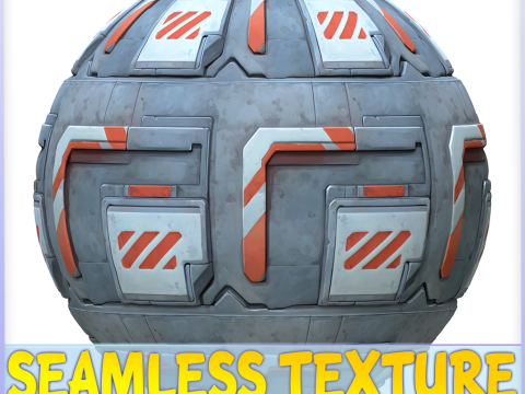 SciFi Seamless Texture CG テクスチャ