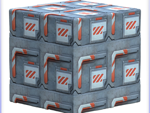 SciFi Seamless Texture CG Текстури