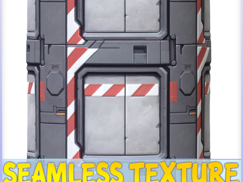 SciFi Seamless Texture CG テクスチャ