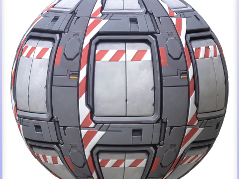 SciFi Seamless Texture CG Textures