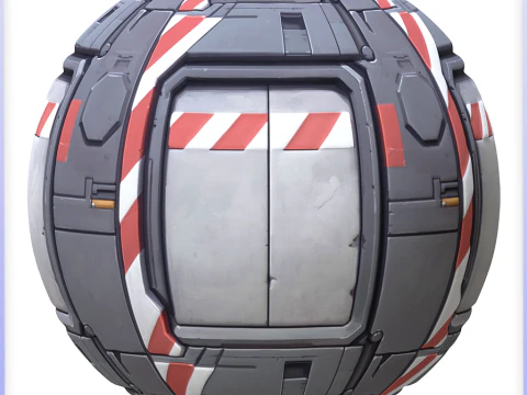 SciFi Seamless Texture CG Textures