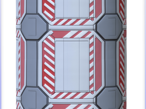 SciFi Seamless Texture CG テクスチャ