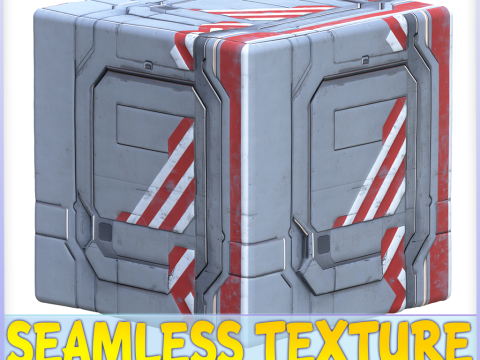 SciFi Seamless Texture CG テクスチャ