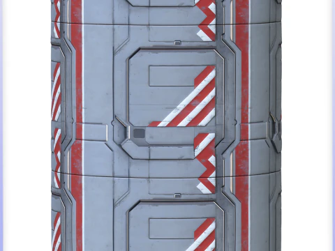 SciFi Seamless Texture CG Textures